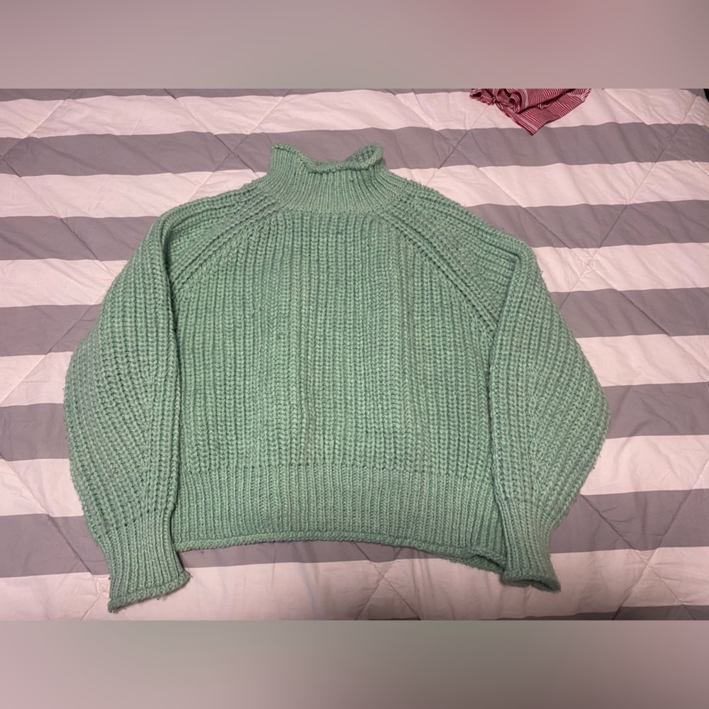 Green Winter Sweater